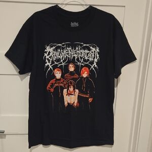 Bring Me The Horizon Black Graphic Tee Metal Music